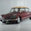1968 CITROEN DS21 SERIES III 'PALLAS' SEDAN BURGUNDY METALLIC/MOHOGANY ZERO RUST