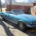 1968 CONVERIBLE, SECOND OWNER  289 V-8, 3 SPEED,