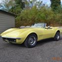 1968 CORVETTE CONVERTIBLE 327 AUTO PS NUMNERS MATCHING CORRECT CAR SAFARI YELLOW