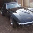 1968 Corvette Convertible Original Tuxedo Black 327 4 Speed Ground Up Resto