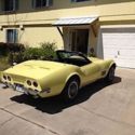 1968 Corvette convertible   Safari yellow    327 300HP  automatic trans