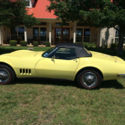 1968 Corvette convertible   Safari yellow  327 300HP  automatic trans w/AC
