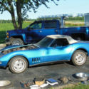1968 CORVETTE HT 427/390 HP ONE REPAINT REBUILT ENGINE TRANS REAREND BARN FIND