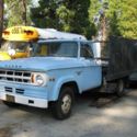 1968 DODGE 300 DUMP BED 1 1/2 TON FLAT BED DUMP TRUCK
