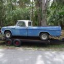 1968 Dodge Adventurer 1/2 ton pickup, Sweptline rat rod, great running 318 auto!
