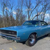 1968 Dodge Charger 383 V8 Big Block 4 Speed Numbers Match Rotisserie Restored