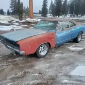 1968 Dodge Charger Blue RWD Automatic RT