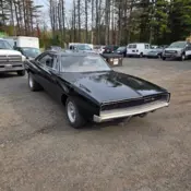 1968 Dodge Charger Coupe Black dodge charger
