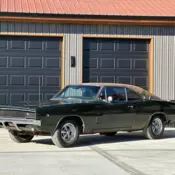 1968 Dodge Charger Coupe Green RWD Automatic