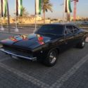 1968 Dodge Charger Hemi 472 CI Engine black on black