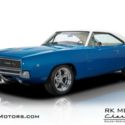 1968 Dodge Charger R/T Bright Blue Hardtop 440 V8 4 Speed Manual