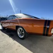 1968 Dodge Charger RT Sportscar Orange hemi J code