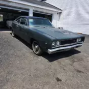 1968 Dodge Coronet Coupe Green RT