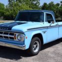 1968 Dodge D-100 Pickup, Slant 6 with Clifford Engineering, Dual Exhaust