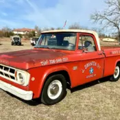 1968 Dodge D100 Short Bed 1/2 ton PATINA SHOP TRUCK