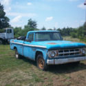 1968 DODGE D200 pickup truck 318 4 speed Dana 60 2wd 68 Sweptline