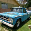 1968 Dodge D200 Sweptline 2wd pick up truck pickup 68 runs & drives Florida