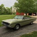 1968 Dodge Dart GT Convertible  V8  Auto Bucket Seats Console Floor Shift PS A/C