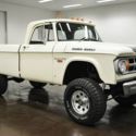 1968 Dodge Power Wagon 52106 Miles White Truck 318 Poly 4 Speed Manual