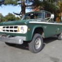 1968 DODGE POWER WAGON Power Wagon 4x4 Runs Great Manual Transmission   V8  92,0
