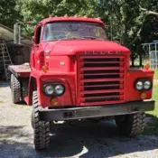 1968 Dodge WLCF500 Series Marmon-Herrington Conversion Flatbed Truck RARE