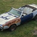 1968 FIREBIRD 400 CONVERTIBLE PROJECT, PHS doc a true 400 4 sp Flambeau Burgendy