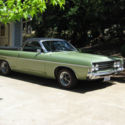 1968 FORD 500 RANCHERO,RESTORED,289V-8,AUTOMATIC,CUSTOM WHEELS,TONNEAU COVER,AIR