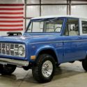 1968 Ford Bronco  26673 Miles Marlin Blue SUV 289ci V8 3-Speed Manual