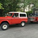 1968 Ford Bronco Sport with custom build off road trailer
