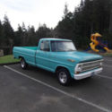 1968 Ford F-100 , 300 inline 6cyl , Standard Trasmission with Overdrive
