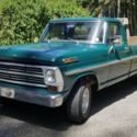 1968 Ford F-100 Custom Cab Camper Special New 300 straight 6 eng Rhino bed liner