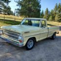 1968 Ford F100 Custom Cab mild restomod, 390/4 speed