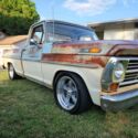 1968 Ford F100 Pickup Blue RWD Automatic ranger shortbed
