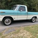 1968 Ford F100 Pickup Blue RWD Manual ranger
