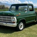 1968 Ford F100 Pickup Green RWD Manual