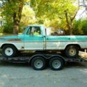 1968 Ford F100 Ranger Pickup Truck w/ Factory Bucket Seats & Air Conditioning