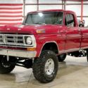 1968 Ford F250 Ranger  86122 Miles Maroon Pickup Truck 460ci V8 Automatic