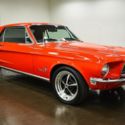 1968 Ford Mustang  29990 Miles Metallic Dark Toreador Red Deltron Coupe 351 Clev