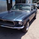 1968 Ford Mustang 302 230 HP V8 2 Door Hardtop Blue Antique Manual ALL ORIGINAL