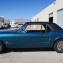 1968 FORD MUSTANG 302 J CODE! CALIFORNIA CAR! NEW PAINT / INTERIOR!