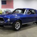 1968 Ford Mustang  31253 Miles Blue Coupe 302ci V8 4 Speed Manual