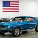 1968 Ford Mustang  49091 Miles Aqua  289 V8 Automatic