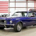 1968 Ford Mustang  91312 Miles Sonic Blue Pearl Coupe 302ci V8 Automatic