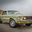 1968 Ford Mustang California Special Marti Report Documentation 6,805 Miles Lime