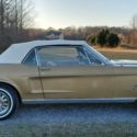 1968 Ford Mustang Convertible 289 motor - manual transmission