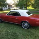 1968 FORD MUSTANG CONVERTIBLE 289 V8 Air Cond , Power Steering Power Brakes