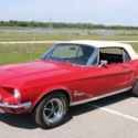 1968 FORD MUSTANG CONVERTIBLE 289 VERY GOOD DRIVER LOADED WITH DESIRED FEATURES