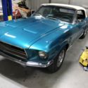 1968 Ford Mustang Convertible Blue RWD Automatic coupe