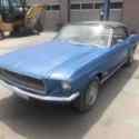 1968 Ford Mustang Convertible Blue RWD Automatic