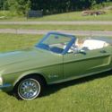 1968 Ford Mustang Convertible Original 2 Owner with Build Sheet Docs PS Pwr Top